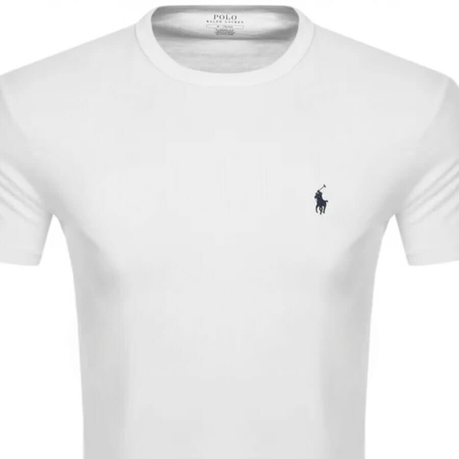 Ralph Lauren Crew Neck T Shirt White